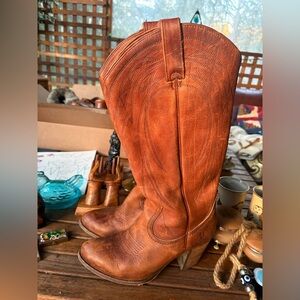 Vintage Frye Cowgirl Boots